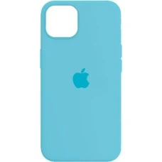Силикон Original Round Case Apple iPhone 16 Pro (23) Sea Blue