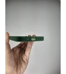 Силіконовий оригінальний круглий чохол для Apple iPhone 13  /  14 (73) Лісовий З..