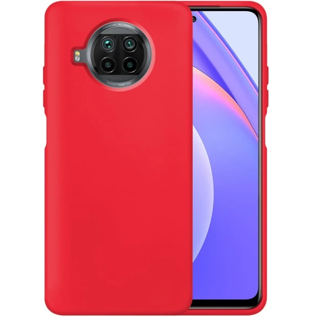 Оригінальний силіконовий чохол 360 для Xiaomi Mi 10T Lite (Червоний)