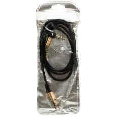 AUX кабель Line SP-255 3.5  /  3.5 мм 1 м (Чорний)