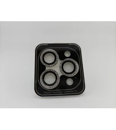 Захисне скло на камеру Diamond Glass Apple iPhone 16 Pro  /  16 Pro Max (Silver)..