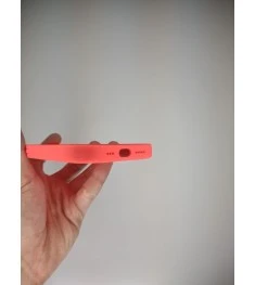 Силіконовий чохол Original RoundCam для Apple iPhone 14 (50) кораловий.