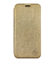 Чохол-книжка Flame Book для Samsung Galaxy J7 (2015) J700 (Золотий)