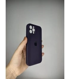 Силіконовий чохол Original RoundCam для Apple iPhone 12 Pro (Баклажан)