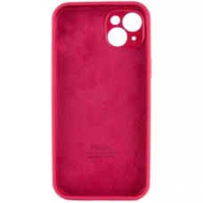 Силикон Original RoundCam Case Apple iPhone 14 Plus (24) Camelia