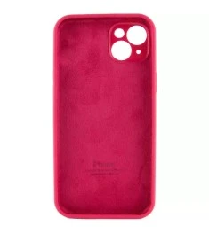 Силіконовий чохол Original RoundCam для Apple iPhone 14 Plus (24) Камелія