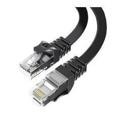 Патч-корд Essager TopSpeed Cat.6 RJ45 (3м) (Чорний) EXCWXB-JSC01