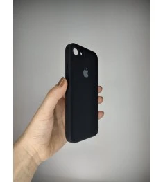 Силікон Original Square RoundCam Case Apple iPhone 7 / 8 / SE (07) Black