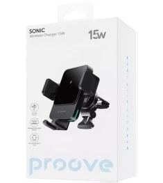 Автотримач Proove Triple Clamp 15W (Чорний) WHTC15010001