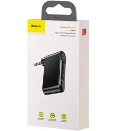 USB-адаптер Bluetooth Ресивер Baseus BSBA-02 USB3.0 - 3.5mm (Чёрный) WXQY010001