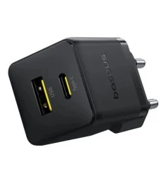 Baseus Palm 20W PD Charger (1 Type-C / 1 USB) (Black) P10111608113-00