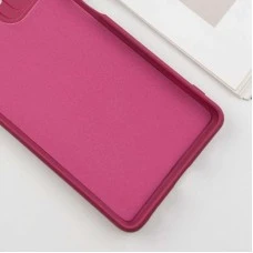 Силикон Original Xiaomi Redmi Note 10 / Note 10S (Бордовый)