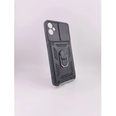Бронь-чехол Ring Serge Armor Case Samsung Galaxy A05 (ShutCam) (Чёрный)
