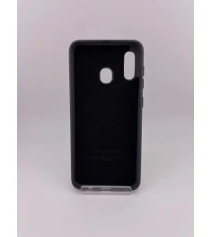 Original Logo Silicone Samsung Galaxy A20  /  A30 (2019) (Dark Gray)