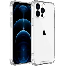 Силикон 6D Apple iPhone 13 Pro Max (Прозрачный)
