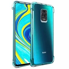 Силикон 6D Xiaomi Redmi Note 9 Pro / Note 9S (Прозрачный)