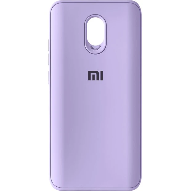 Чохол Silicone Junket для Xiaomi Redmi 8A (Фіалковий)