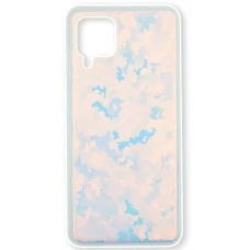 Силіконовий чохол Ice Abstractions для Samsung Galaxy A22 (2021) (Хмара)