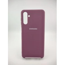 Силіконовий оригінальний 360-чохол з логотипом для Samsung Galaxy A13 5G (Бузковий)