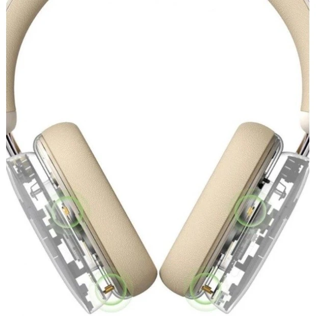Беспроводные накладные наушники-гарнитура Baseus Bowie H1 Pro (White)