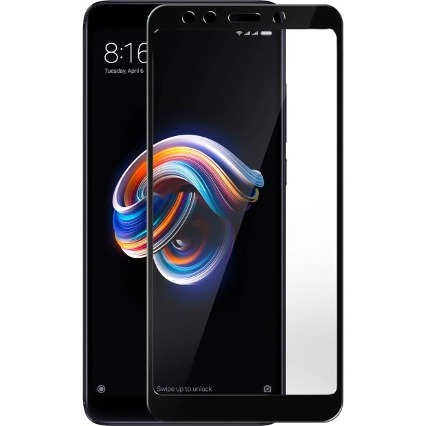 Захисне скло 5D Japan HD для Xiaomi Redmi 5 Чорний