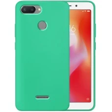 Силіконова Оригінальна 360 Чохол для Xiaomi Redmi 6 (Бірюзовий)