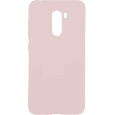 Силіконова накладка iNavi Color для Xiaomi Pocophone F1 (персик)