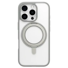 Накладка Blueo Skin Friendly 360 Rotatable Stand with MagSafe Apple iPhone 16 Pro (Grey)