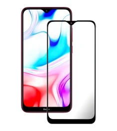 Захисне скло 5D Ceramic для Xiaomi Redmi 8  /  8A Чорне