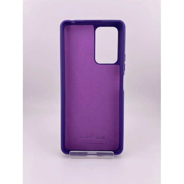 Силикон Original Xiaomi Redmi Note 10 Pro / Note 10 Pro Max (Фиолетовый)