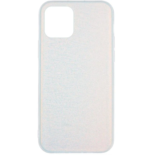 Чохол Ice Abstractions із силікону для Apple iPhone 12  /  12 Pro (Колір: Сніг)