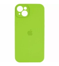 Силіконовий оригінальний чохол Original RoundCam для Apple iPhone 15 (27) трав'я..