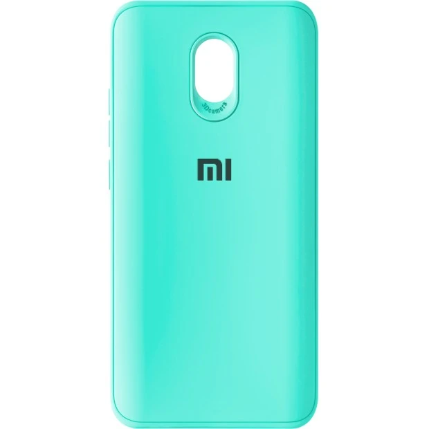 Силіконовий чохол-накидка для Xiaomi Redmi 8A (Бірюзовий)