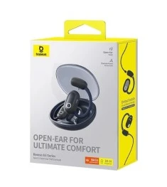 Бездротові навушники-гарнітура заушні спортивні Baseus Eli Fit Open-Ear True (чо..