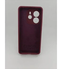 Силікон оригінальний преміум Xiaomi Redmi Note 14 4G (ShutCam) (Вишневий)