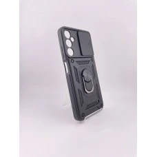 Чохол-накладка Ring Serge Armor Case для Samsung Galaxy A05s (з функцією ShutCam) (Чорний)