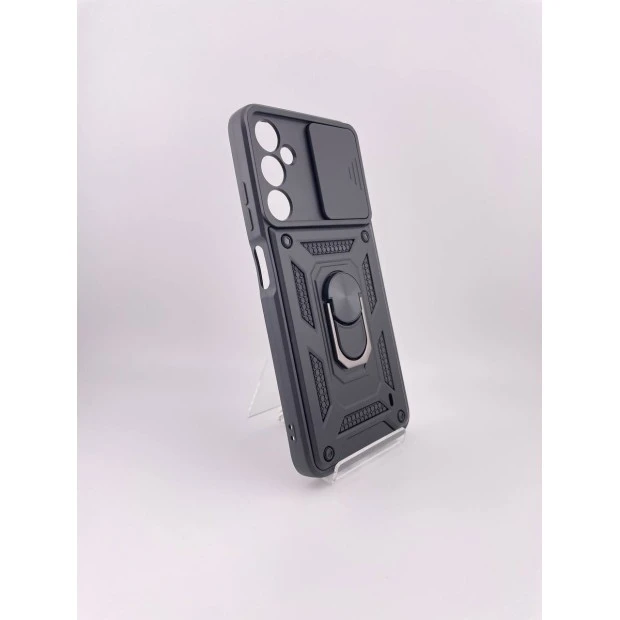 Чохол-накладка Ring Serge Armor Case для Samsung Galaxy A05s (з функцією ShutCam) (Чорний)