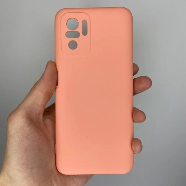 Силіконовий оригінальний 360 чохол для Xiaomi Redmi Note 10  /  Note 10S (ShutCam) (Лавандовий)