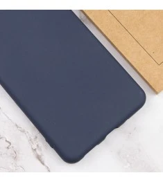 Силіконова накладка Original Xiaomi Redmi 14C (ShutCam) (Темно-синій)