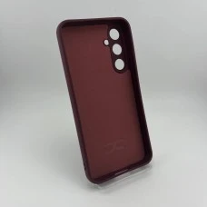 Силикон Original Samsung Galaxy S23 FE (ShutCam) (Бордовый)