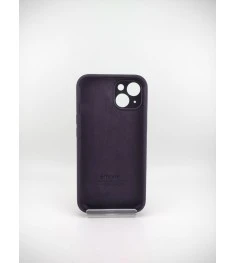 Силіконовий оригінальний чохол RoundCam для Apple iPhone 13 (72) Eggplant