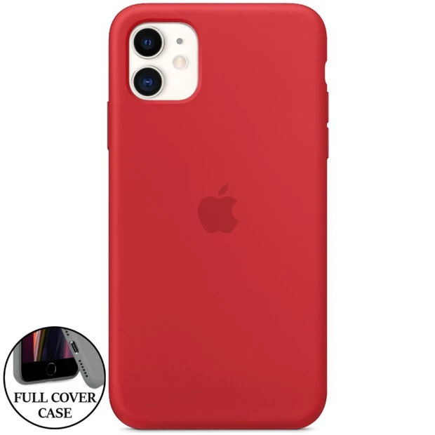 Силікон Original Round Case Apple iPhone 11 (05) Product RED