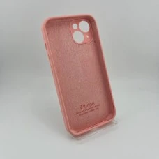 Силикон Original RoundCam Case Apple iPhone 14 (36) Candy Pink