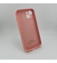 Силіконовий чохол Original RoundCam для Apple iPhone 14 (36) у кольорі цукеркови..