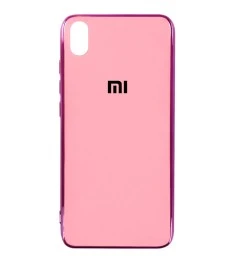 Glass Case для Xiaomi Redmi 7A (рожевий)