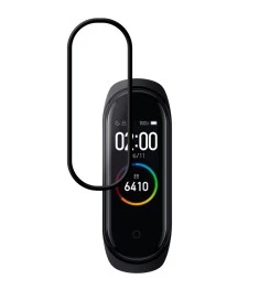 Захисне скло 5D Ceramic для Xiaomi Mi Smart Band 4 Black.