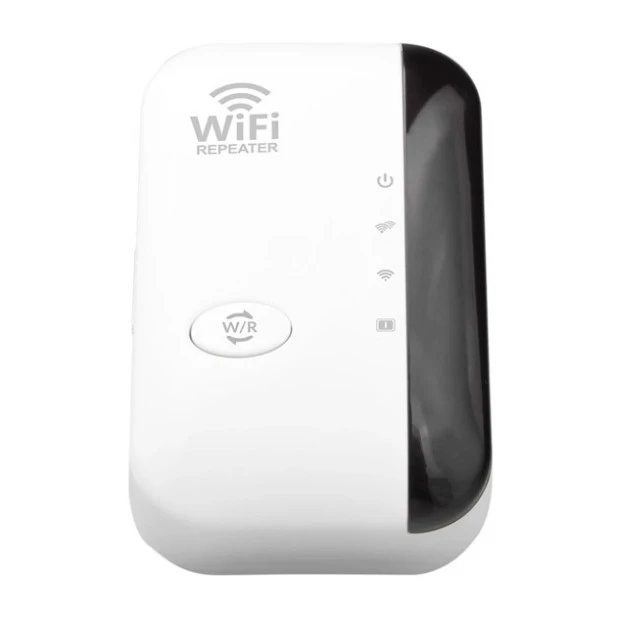 Ретранслятор-підсилювач сигналу репітер WiFi з антеною 300 Мбіт / с (Білий)