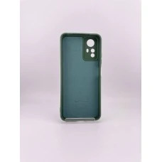 Силікон оригінальний Xiaomi Redmi Note 12S 4G (ShutCam) (темно-зелений)