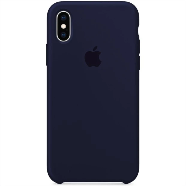 Силикон Original Case Apple iPhone XS Max (09) Midnight Blue
