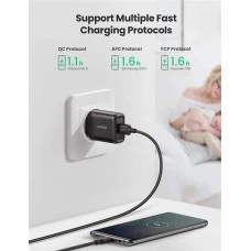 СЗУ-адаптер UGREEN CD122 18W QC3.0 (1USB) (Black)